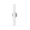 Bute 18-in Brushed Nickel LED Wall Sconce