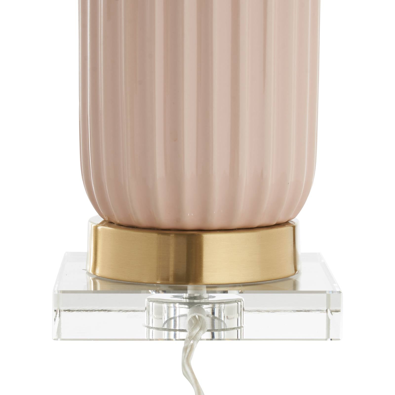 Samuel Ceramic Lamp - Pink