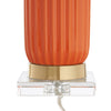 Samuel Ceramic Lamp - Orange