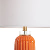 Samuel Ceramic Lamp - Orange