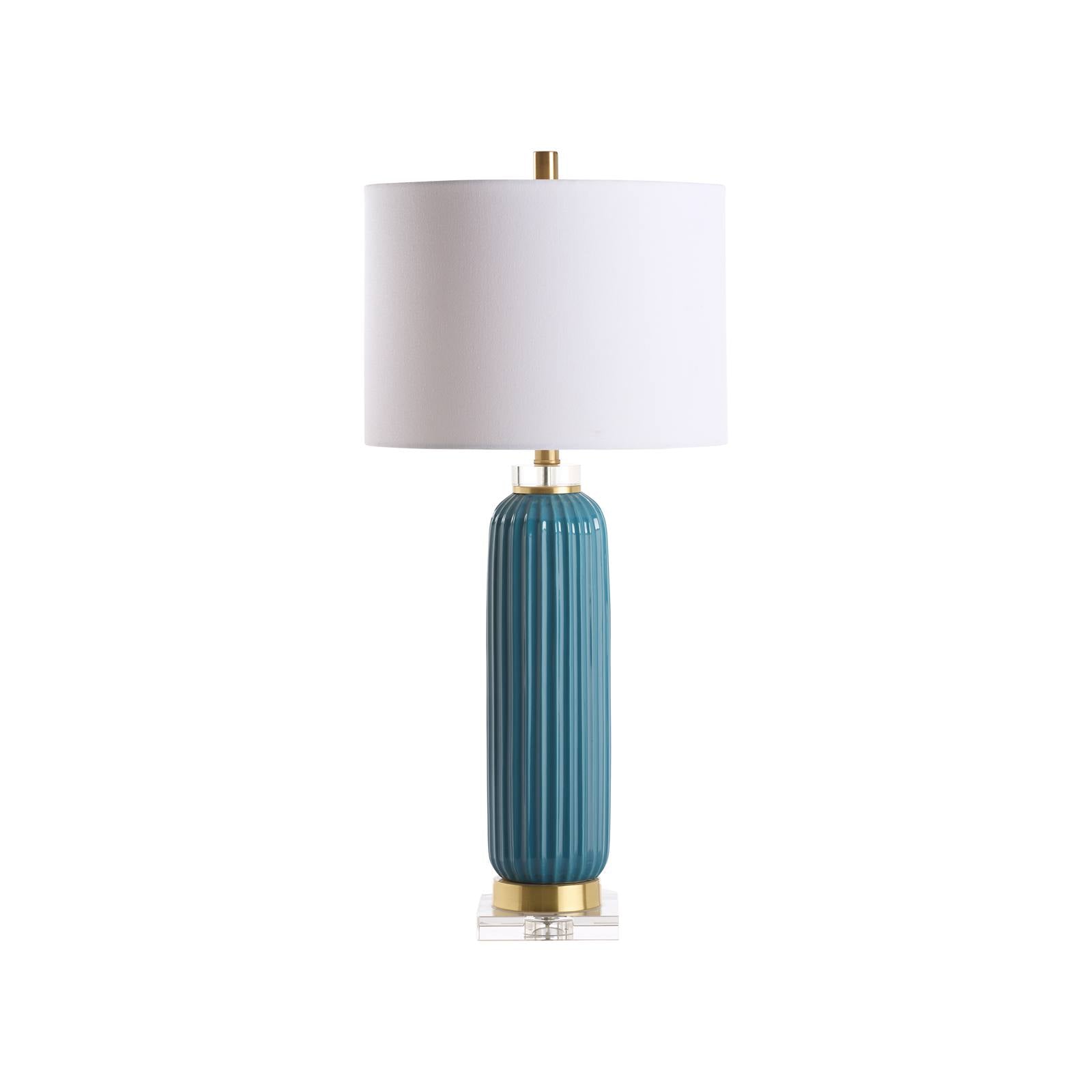 Samuel Ceramic Lamp - Blue