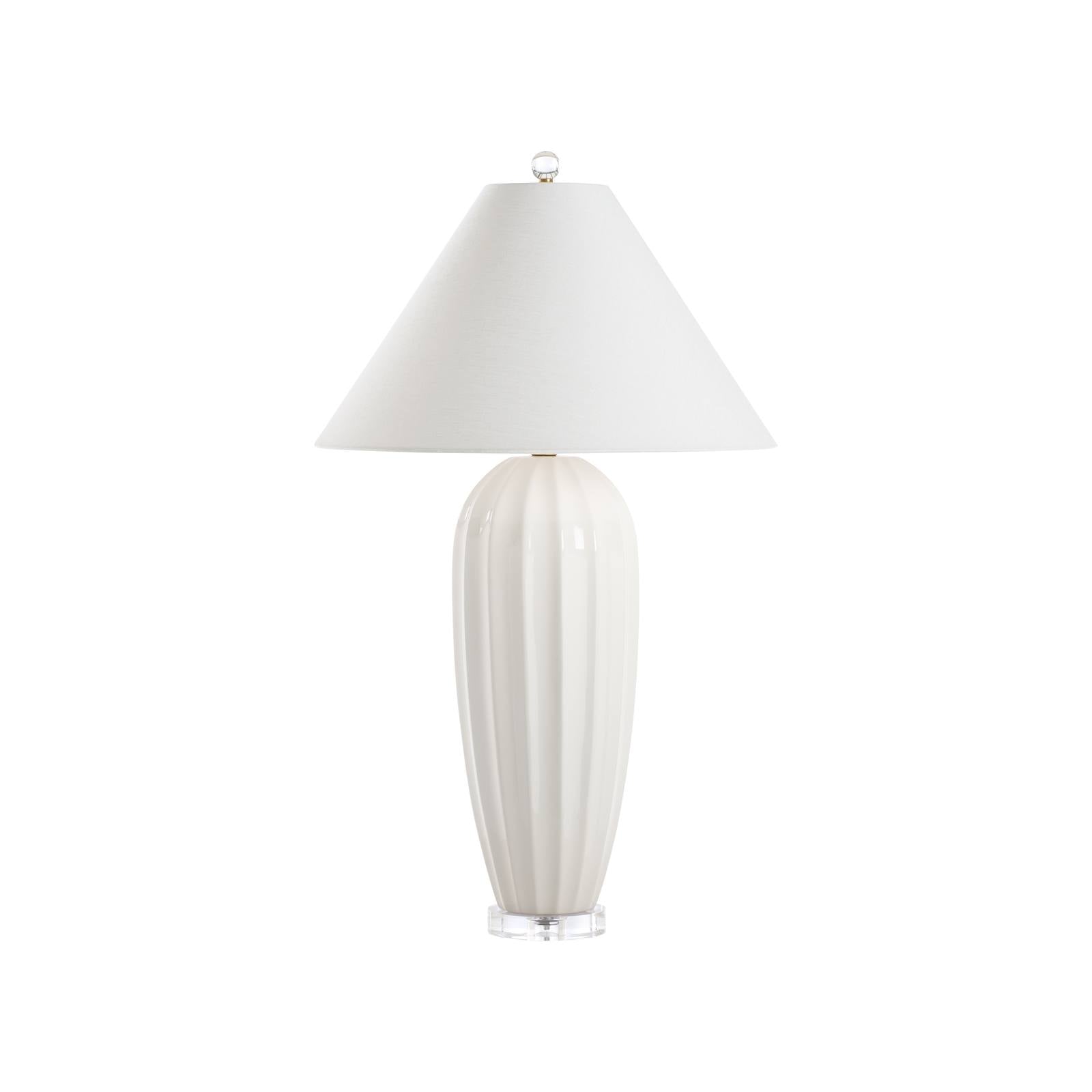 Roberson Lamp - White