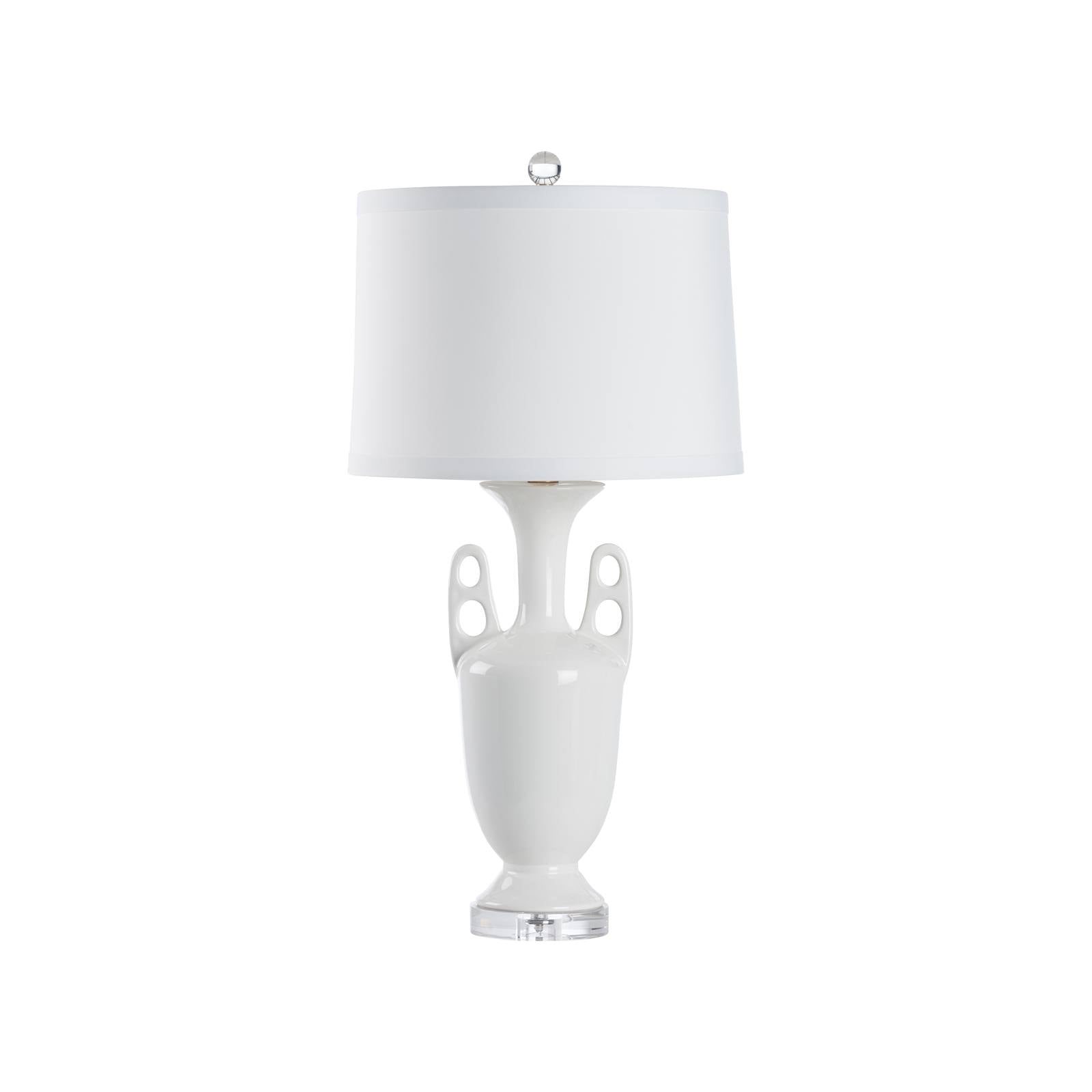 Neoclassical Lamp - White