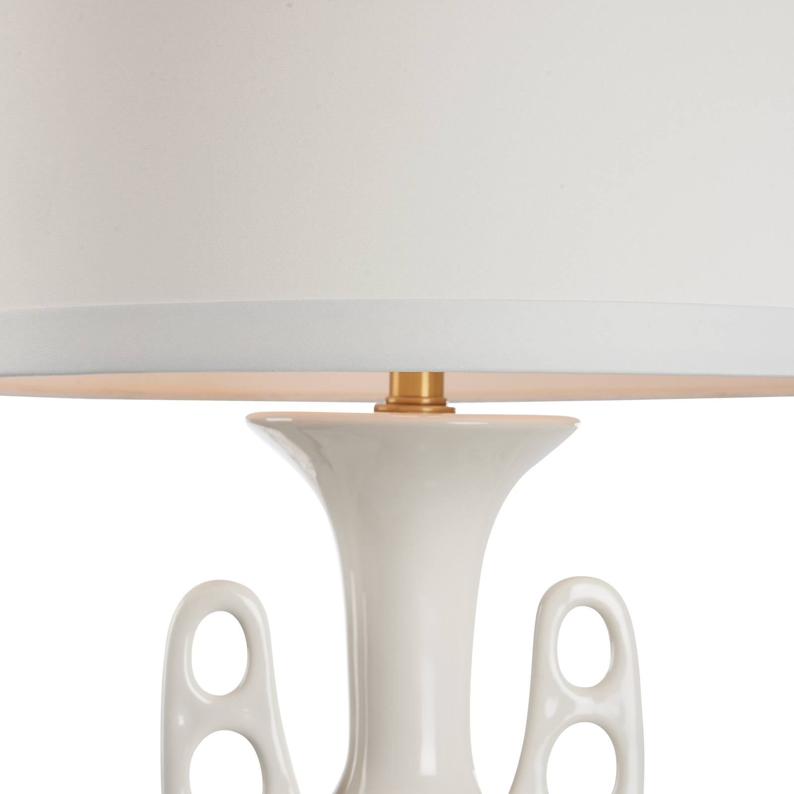 Neoclassical Lamp - White