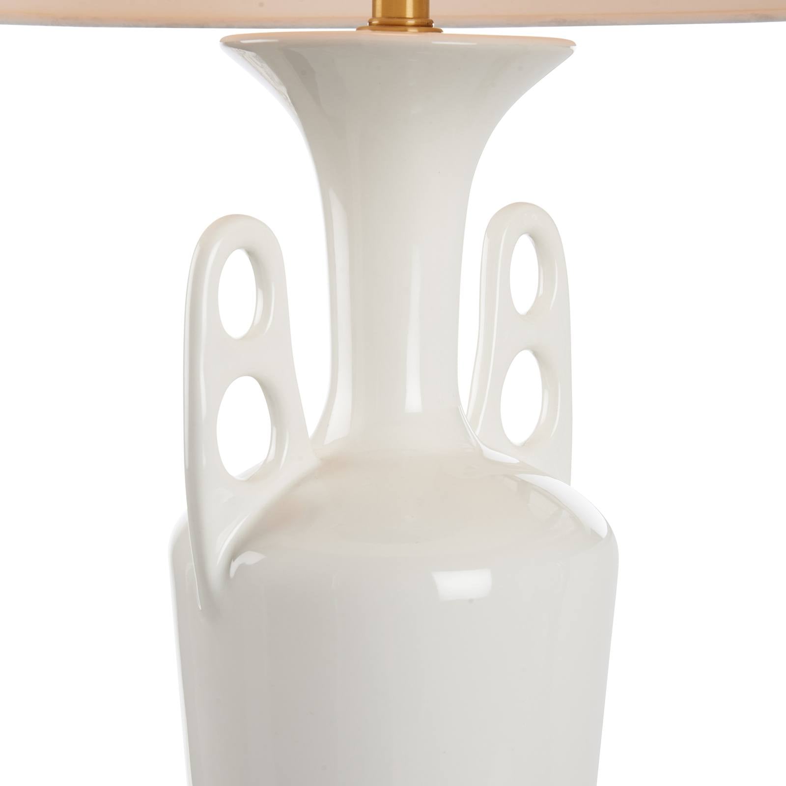 Neoclassical Lamp - White