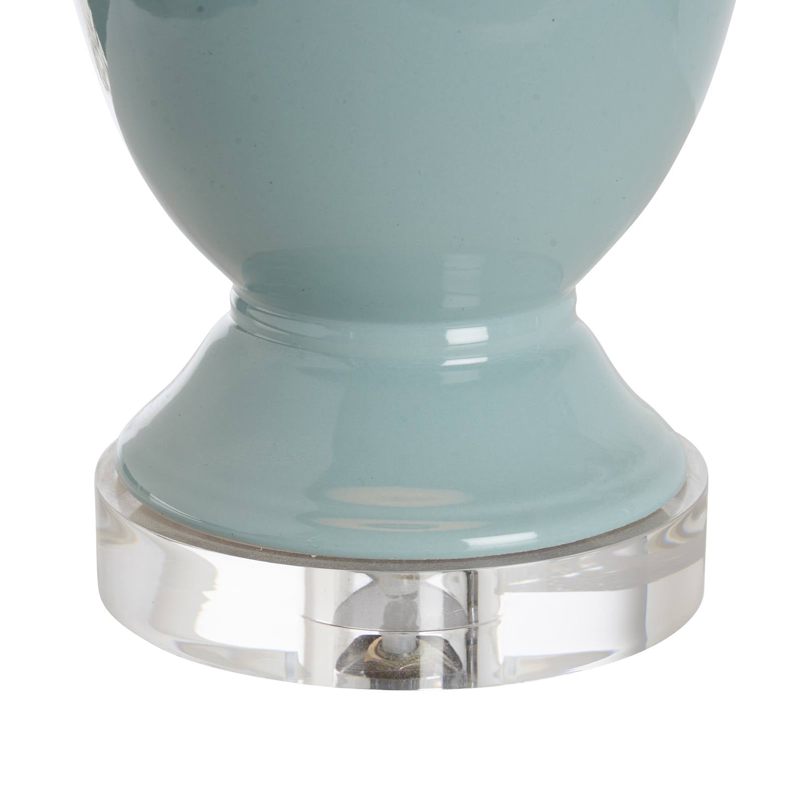 Neoclassical Lamp - Pale Blue
