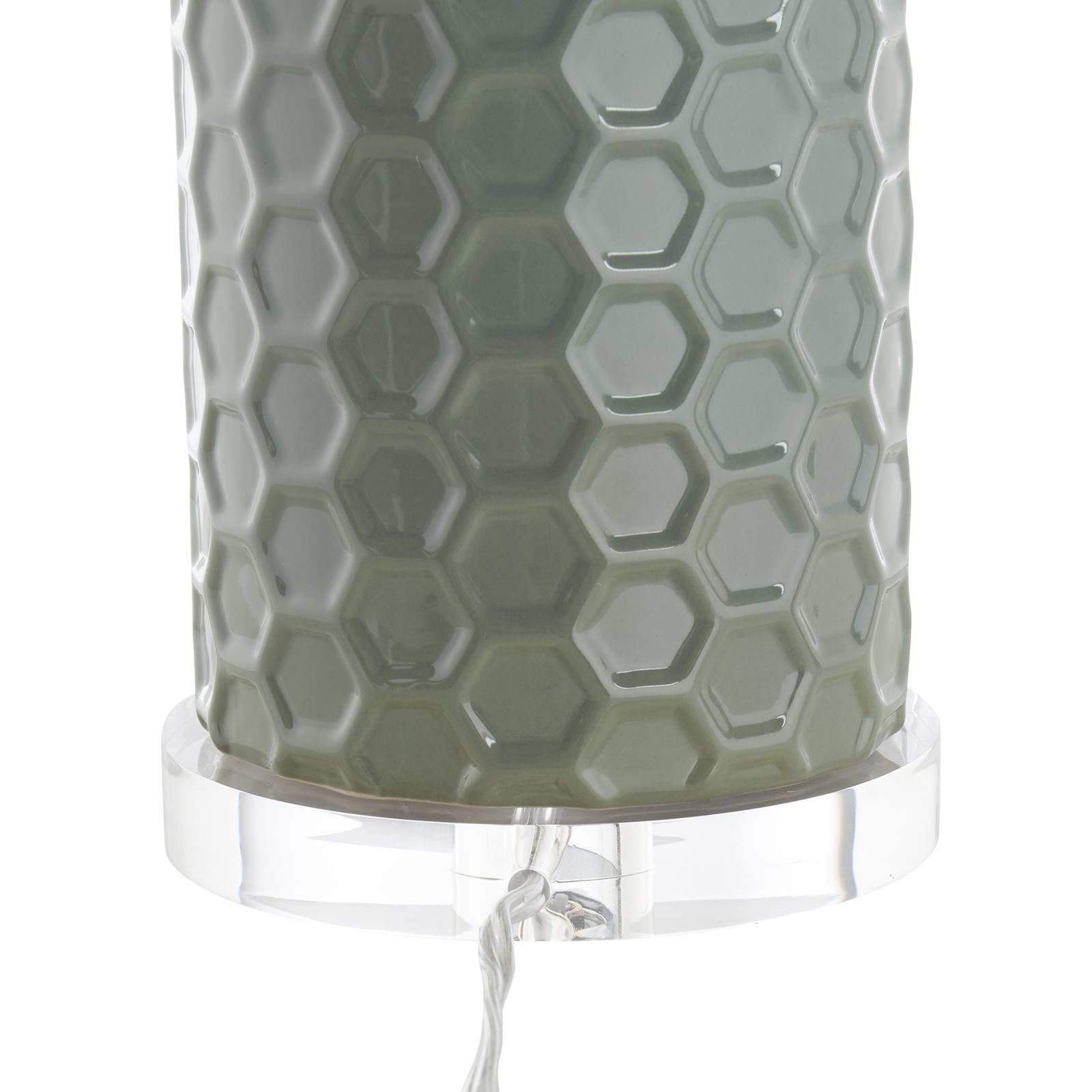 April Honeycomb Lamp - Green