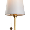 Quatrefoil Table Lamp - Gold Leaf