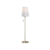 Quatrefoil Table Lamp - Silver Leaf