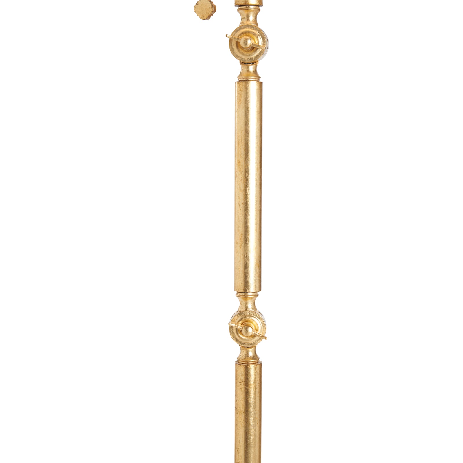 Quatrefoil Floor Lamp - Gold Leaf