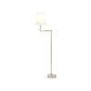 Quatrefoil Floor Lamp - Silver Leaf