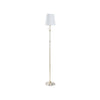 Quatrefoil Floor Lamp - Silver Leaf