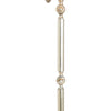 Quatrefoil Floor Lamp - Silver Leaf