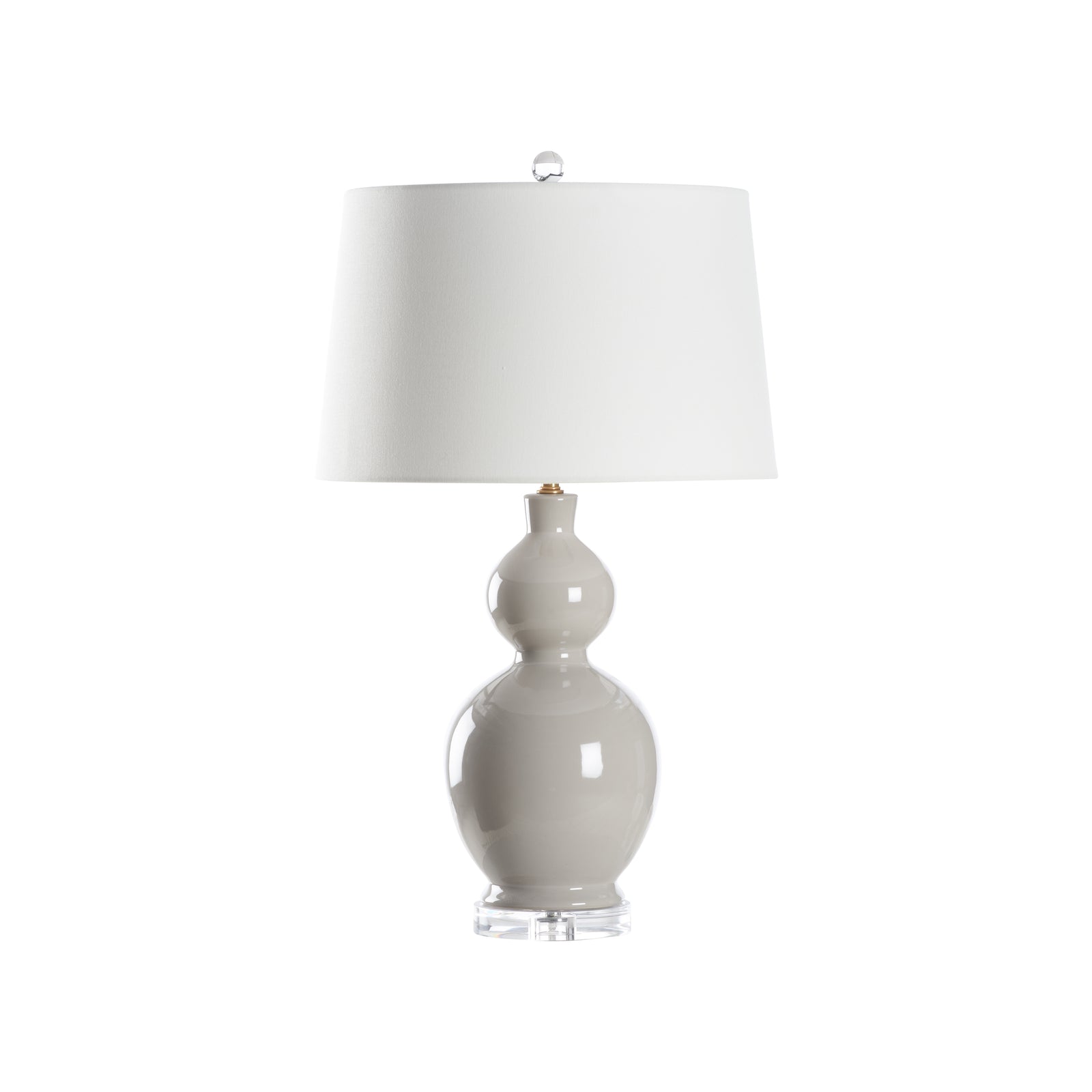 Murano Ceramic Lamp - Gray
