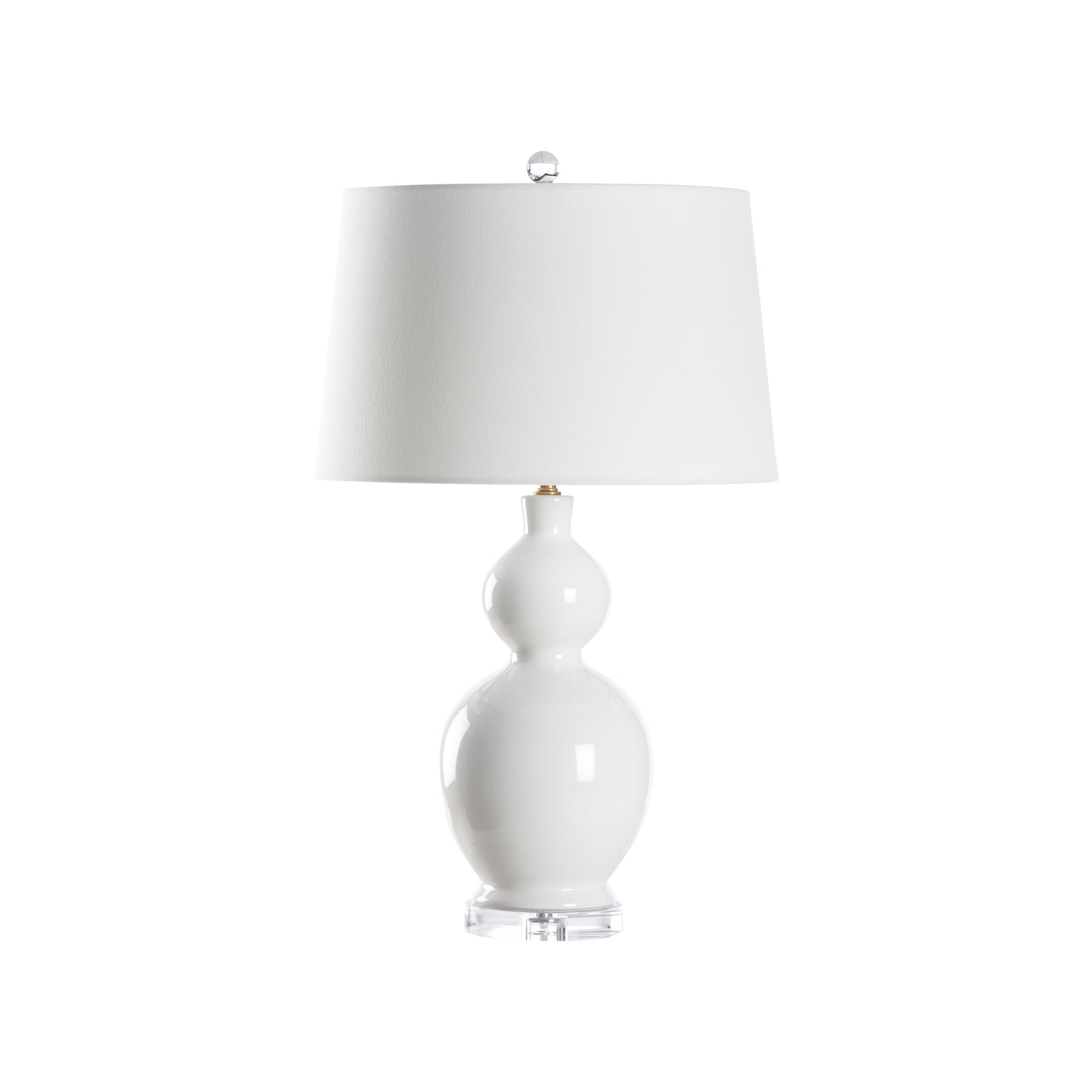Murano Ceramic Lamp - White