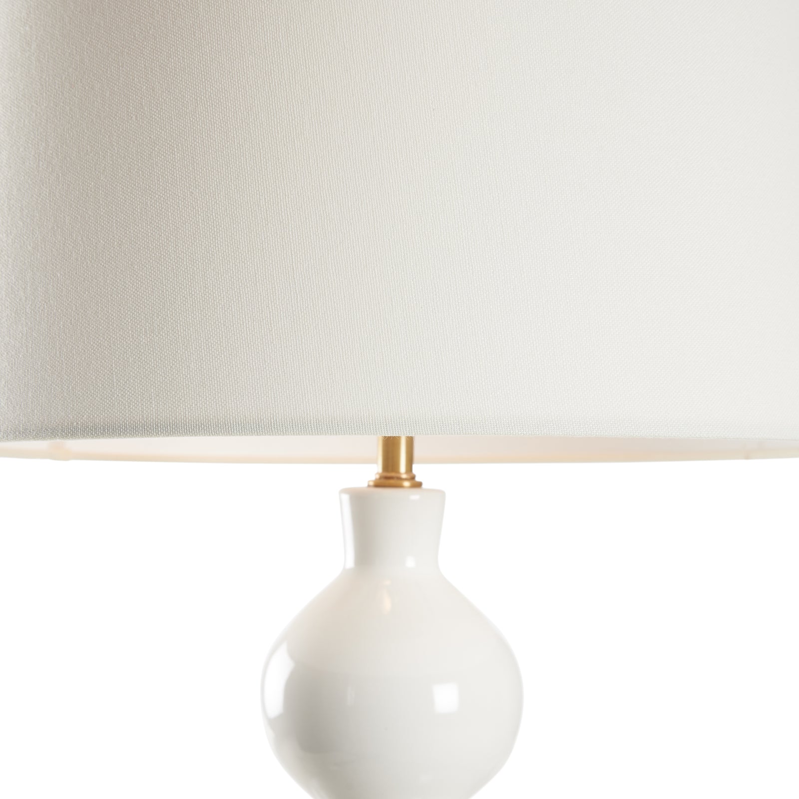 Murano Ceramic Lamp - White