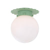 Fancy Scalloped Flushmount