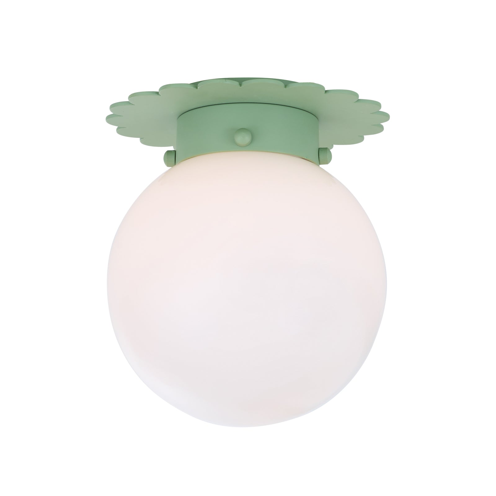 Fancy Scalloped Flushmount