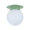 Fancy Scalloped Flushmount