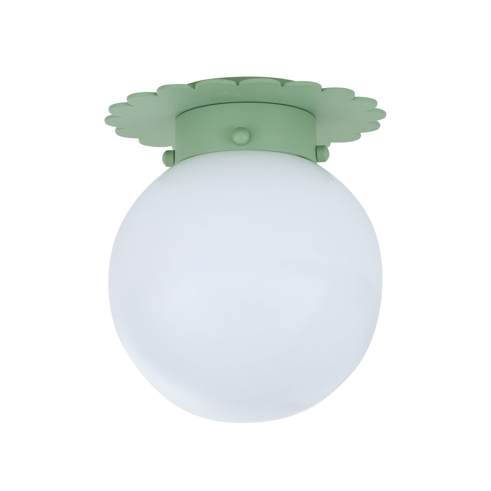 Fancy Scalloped Flushmount