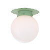 Fancy Scalloped Flushmount