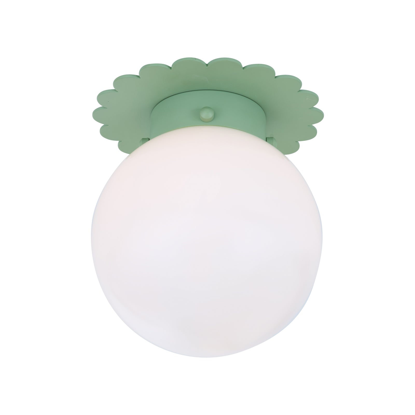 Fancy Scalloped Flushmount