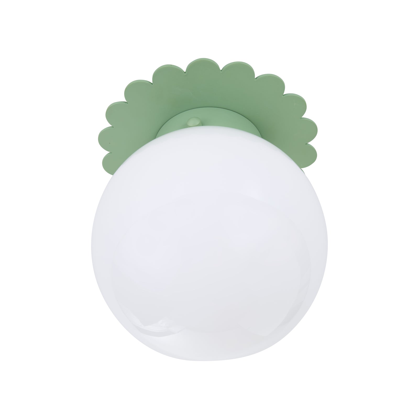 Fancy Scalloped Flushmount
