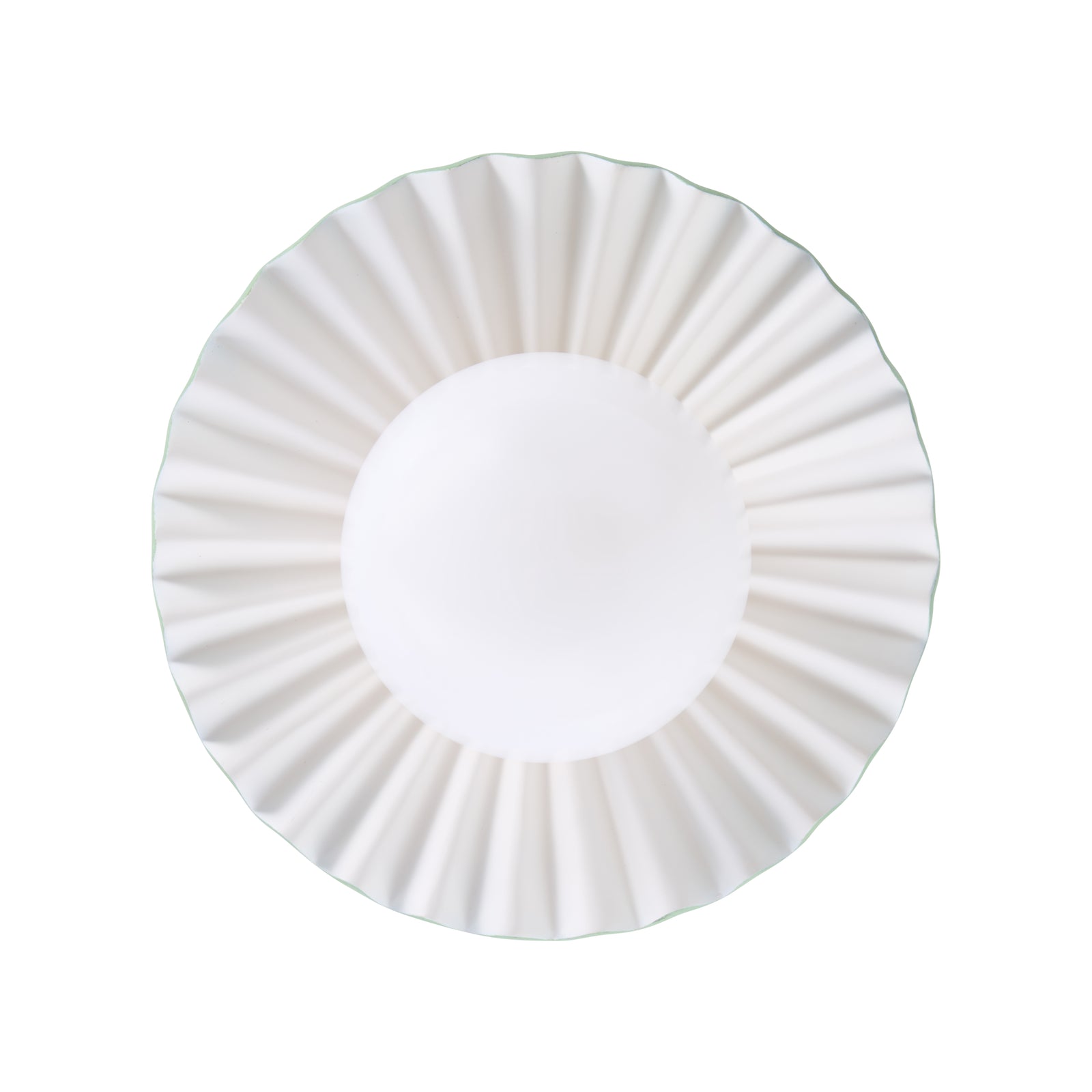 Fancy Ruffle Flushmount