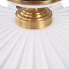 Fancy Ruffle Flushmount