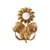 Sunflower Wall Sconce - Gold