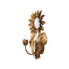 Sunflower Wall Sconce - Gold