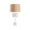Palm Table Lamp - White