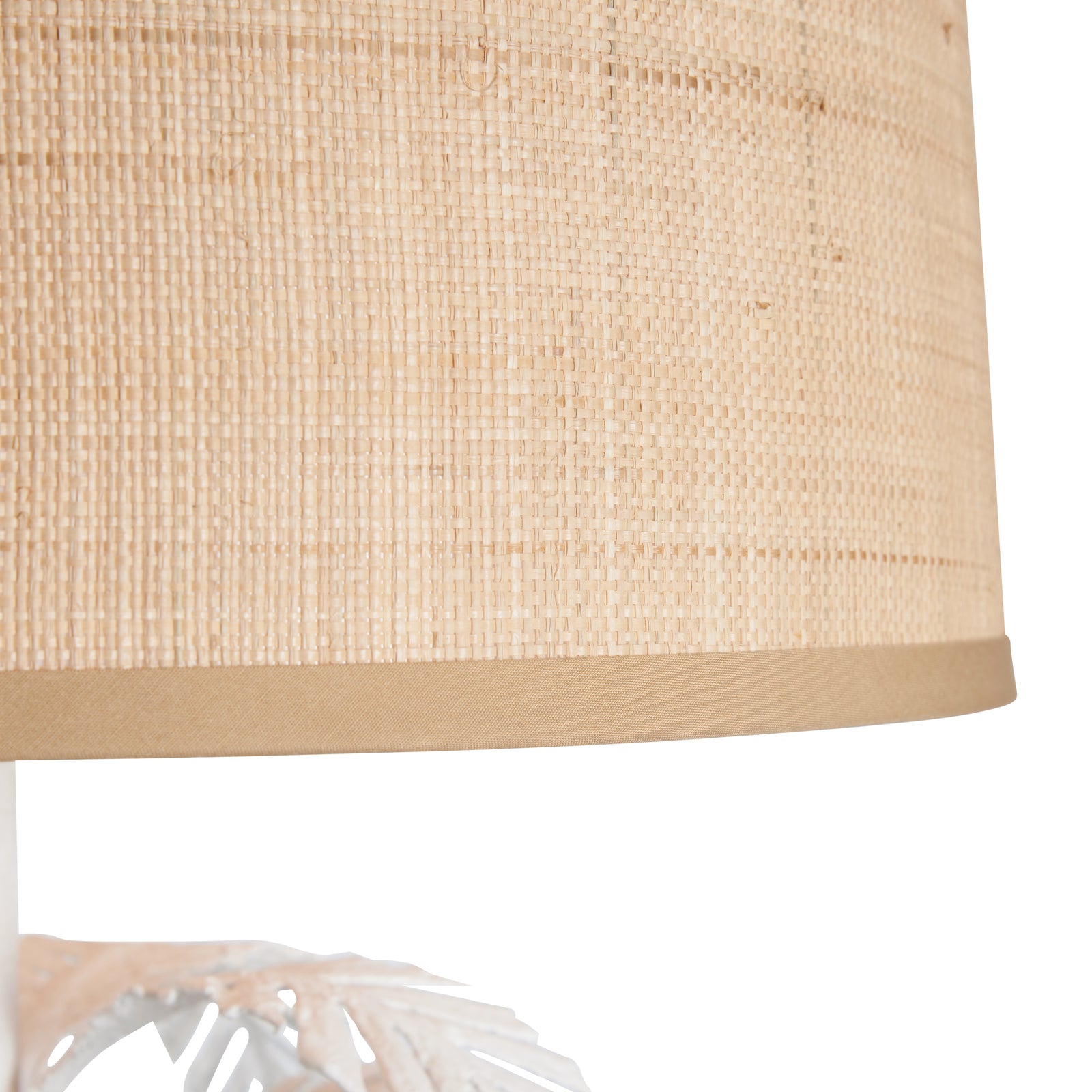 Palm Table Lamp - White