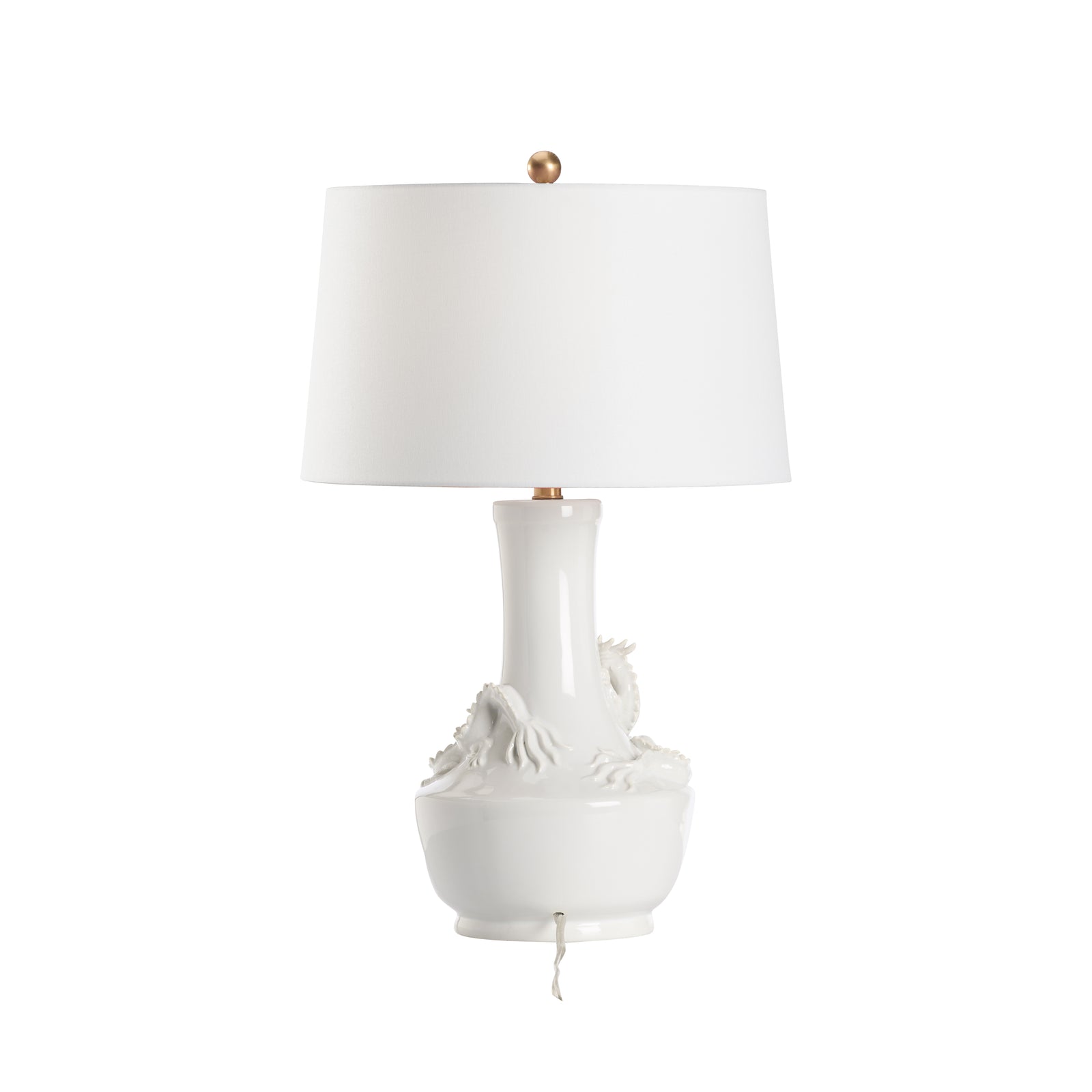 Pinyin Table Lamp - White Shade