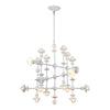Cadence 29-in Antique White 18 Lights Chandeliers