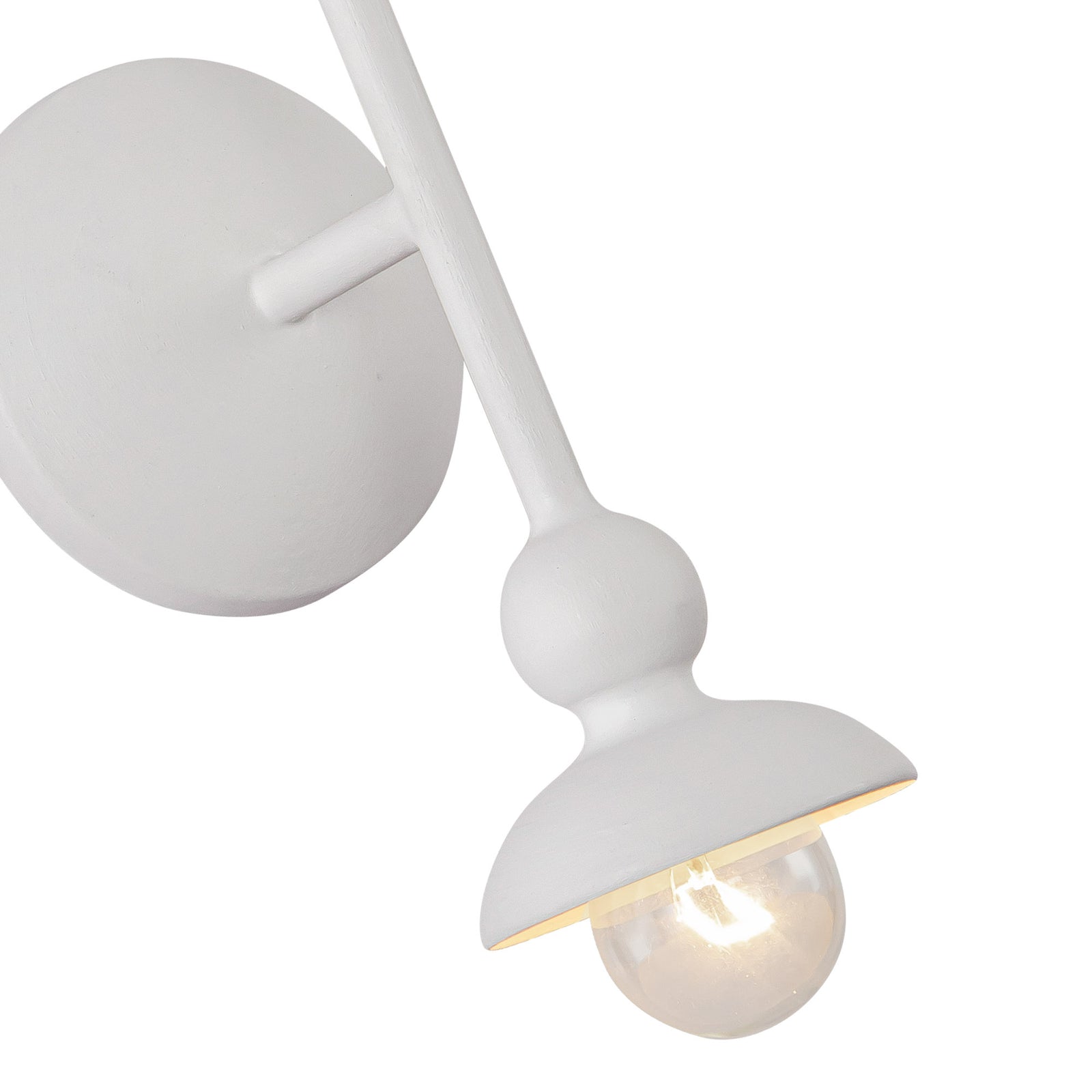 Cadence 11-in Antique White 2 Lights Wall/Vanity