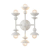 Cadence 11-in Antique White 6 Lights Wall/Vanity