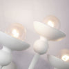 Cadence 11-in Antique White 6 Lights Wall/Vanity