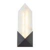 Caesar 12-in Urban Bronze/Alabaster LED Wall/Vanity