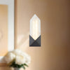 Caesar 12-in Urban Bronze/Alabaster LED Wall/Vanity