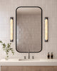 Caesar 25-in Urban Bronze/Alabaster LED Wall/Vanity