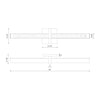 Camden 24-in Chrome LED Vanity