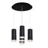 Cameo 14-in Black 5-Light Multi Pendant