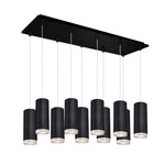 Cameo 27-in Black 10-Light Multi Pendant