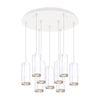 Cameo 18-in White 9-Light Multi Pendant