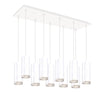 Cameo 27-in White 10-Light Multi Pendant