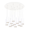 Cameo 24-in White 13-Light Multi Pendant