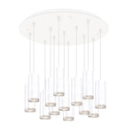 Cameo 24-in White 13-Light Multi Pendant
