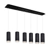 Cameo 42-in Black 6-Light Multi Pendant
