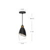 Capri 5-in Chrome/Clear Glass 1 Light Pendant